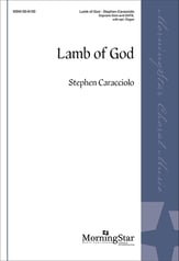 Lamb of God SATB choral sheet music cover